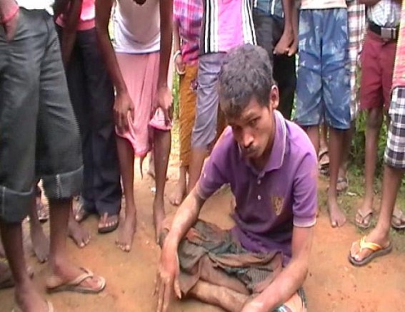 Bangladeshi thief arrested a Mohanpur Bangladeshi thief arrested a Mohanpur